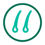 Pelo más fuerte y brillante