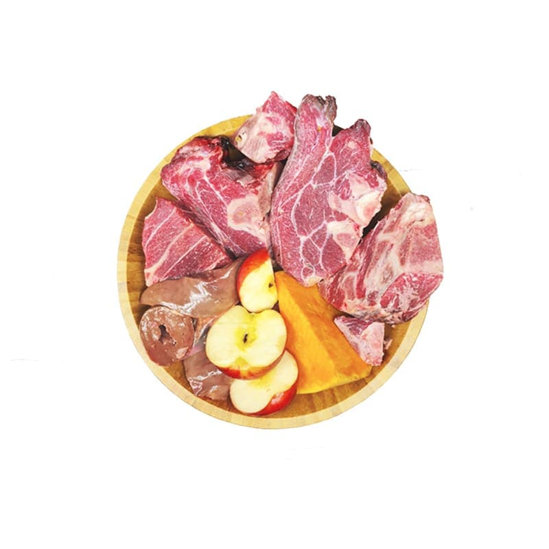 Menu BARF Cabra y verduras Squeaky 6kg