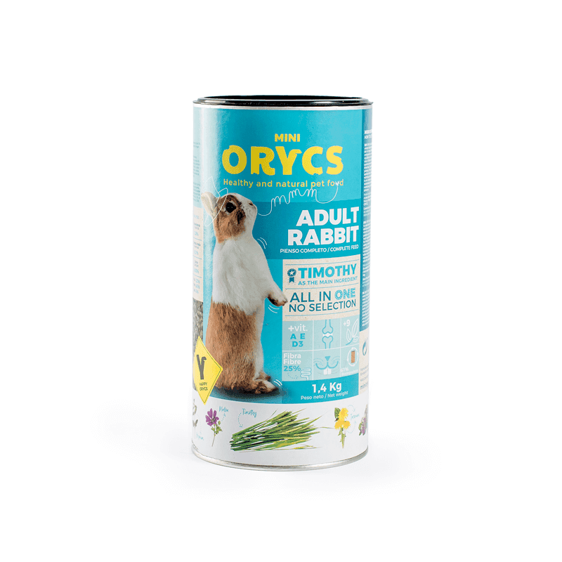 MiniOrycs Adult Conejo 1,4kg