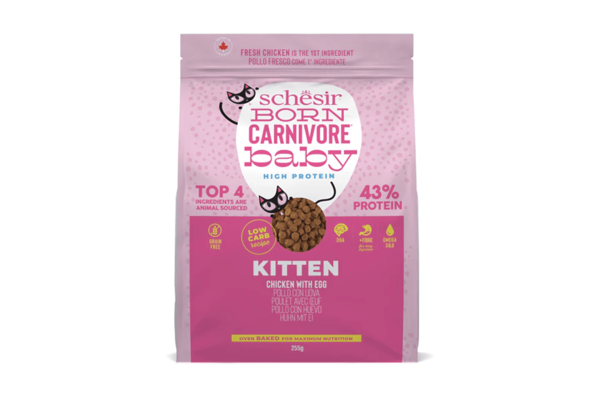 Schesir Pienso Born Carnivore Kitten Pollo con Huevo