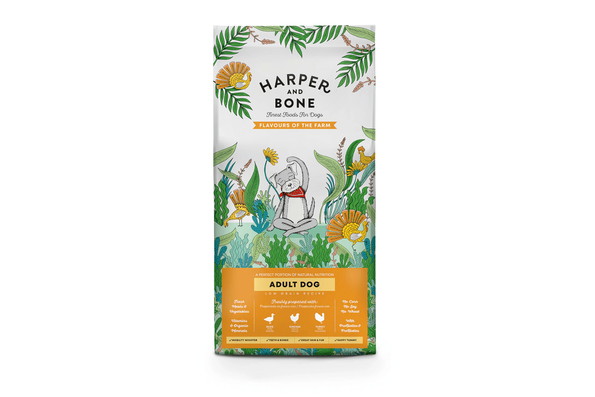 Harper & Bone Flavours of the Farm Medium Maxi Adult Dog