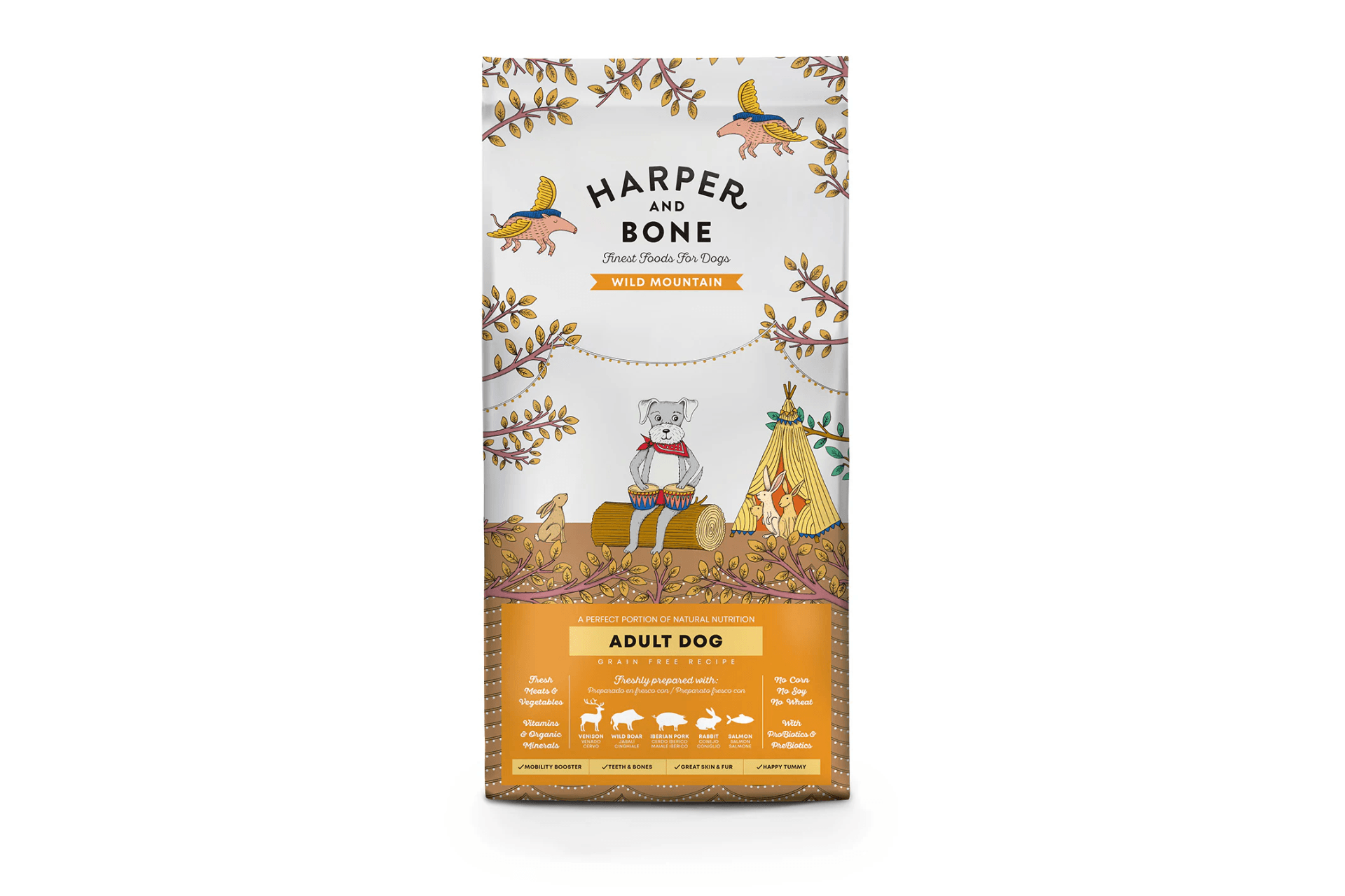 Harper & Bone Wild Mountain Medium Maxi Adult Dog