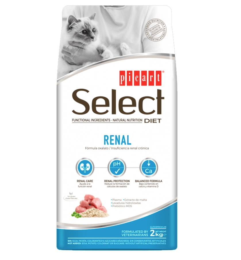 Picart Select Diet Renal para gatos 2kg