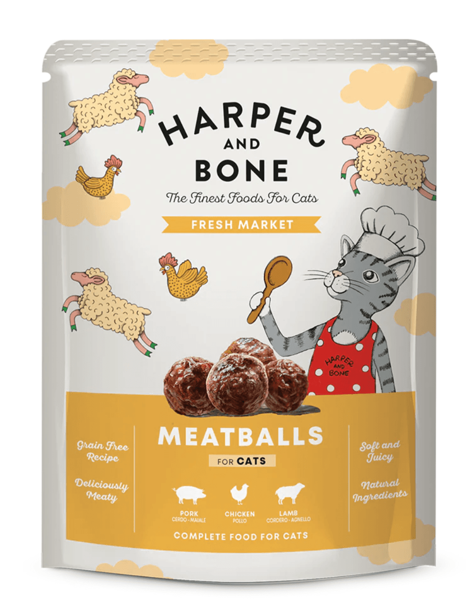 Harper and Bones Cat Albóndigas Fresh Market 85gr
