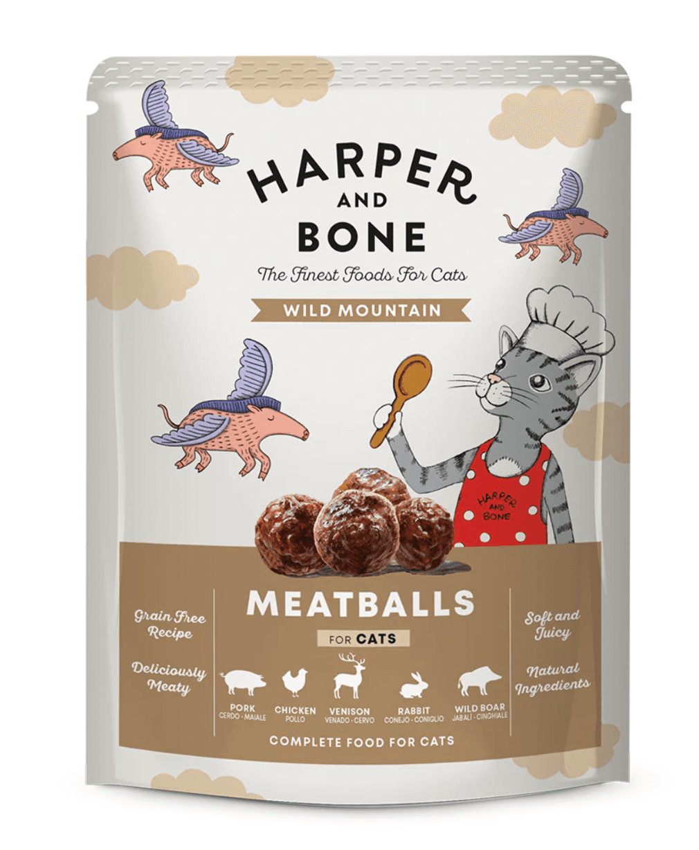 Harper & Bone Cat Albóndigas Wild Mountain 85gr