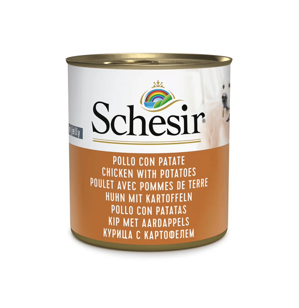 Schesir Dog Pollo con Patata en gelatina 285gr