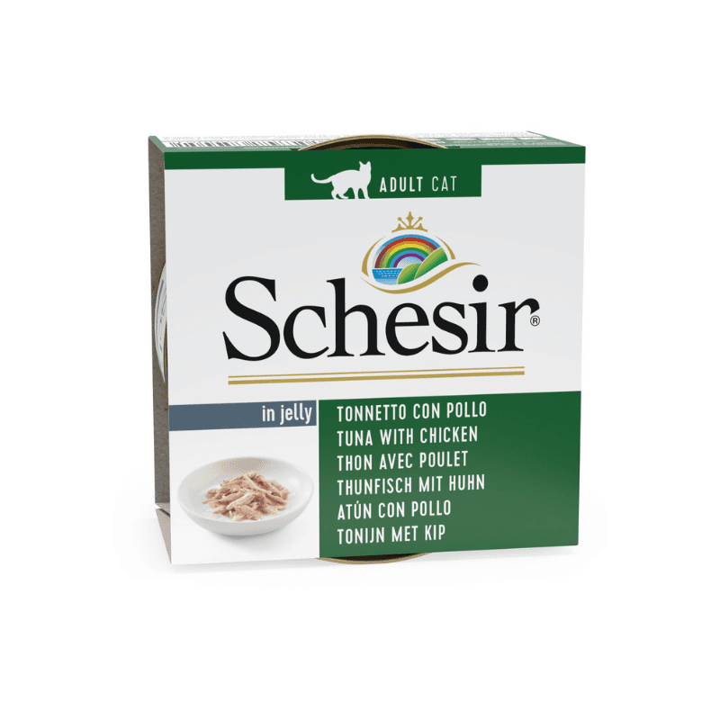 Schesir Cat Atún con Pollo en gelatina 85gr